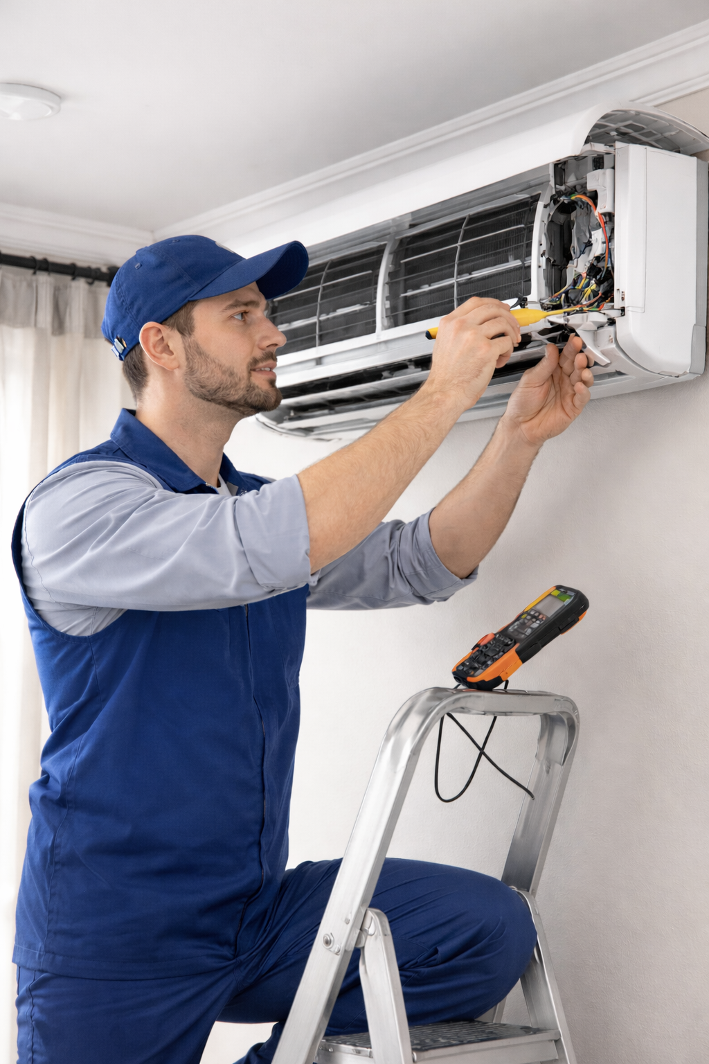 Equipe da Smart Nexair em atendimento técnico